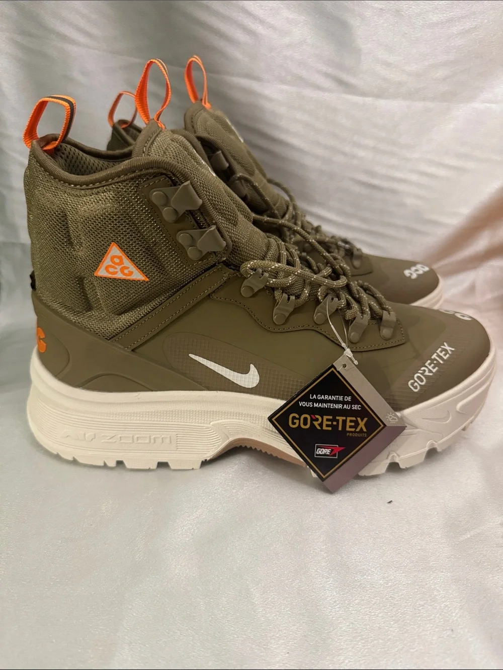 New!🔥Nike ACG Air Zoom Gaiadome GORE-TEX hiking boots!🔥 “Olive Green”